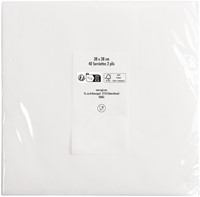 Servet Pronappe 380x380mm 40 vel wit 40 Stuk-2