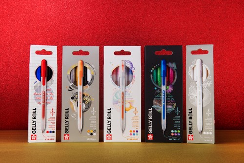 Gelschrijver Sakura Gelly Roll Special 3st zilver 3 Stuk-3