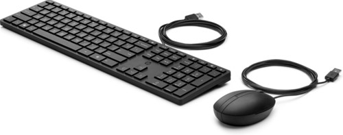 Toetsenbord + muis HP 320MK bedraad 1 Stuk-2