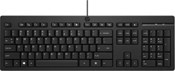 Toetsenbord HP 125 USB bedraad 1 Stuk