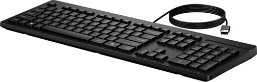 Toetsenbord HP 125 USB bedraad 1 Stuk-3