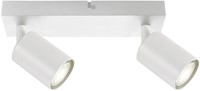 Plafondspot Integral Siena 2 spot IP20 GU10 wit 1 Stuk