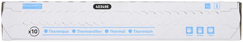 Telrol Exacompta 57mmx18mx12mm thermisch 1 Stuk-1