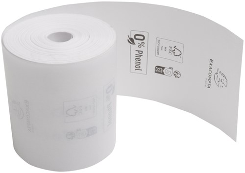 Telrol Exacompta 80mmx76mx12mm thermisch fenolvrij 1 Stuk