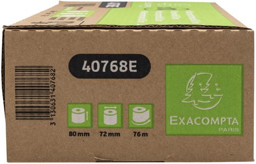 Telrol Exacompta 80mmx76mx12mm thermisch fenolvrij 1 Stuk-2