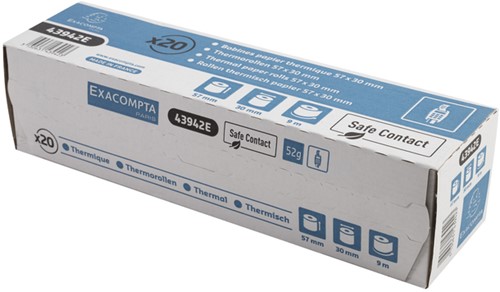 Telrol Exacompta 57mmx9mx12mm SafeContact therm 1 Stuk-2
