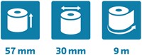 Telrol Exacompta 57mmx9mx12mm SafeContact therm 1 Stuk-4