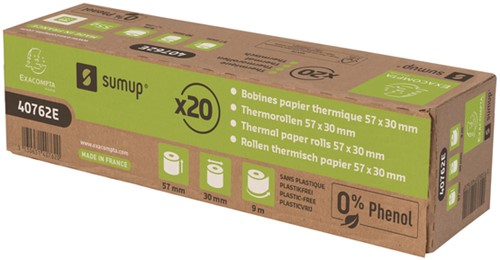 Telrol Exacompta 57mmx9mx12mm SumUp ther fenolvrij 1 Stuk-3