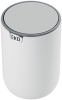 Afvalbak EKO Fandy 2 tafelmodel swingdeksel wit 1 Stuk-2