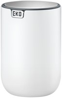 Afvalbak EKO Fandy 2 tafelmodel swingdeksel wit 1 Stuk