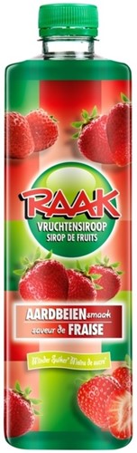 Siroop RAAK aardbei 750ml 750 Milliliter