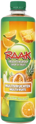 Siroop RAAK multivruchten 750ml 750 Milliliter