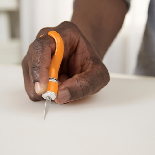 Vingertipmes Fiskars softgrip 1 Stuk-3