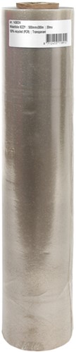 Wikkelfolie IEZZY 500mmx300m 20mu 100 recy trans. 1 Rol