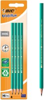 Potlood Bic Evolution ecolutions original HB 4st 4 Stuk