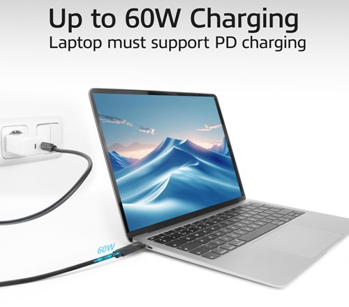 Kabel ACT USB-C 3.0 10Gbps 60W USB 3 meter 1 Stuk-1