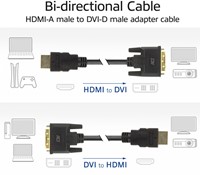 Adapterkabel ACT HDMI-A male naar DVI-D male 1m 1 Stuk-1