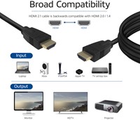 Kabel ACT HDMI ETH8K M/M zwart 2 meter 1 Stuk-2