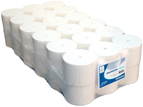 Toiletpapier Coreless 2laags 104m wit 36 Rol