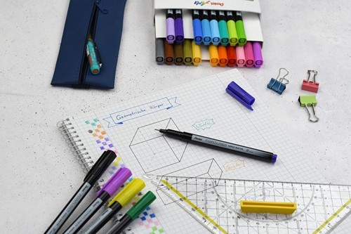 Fineliner Pentel Pointliner S40-C fijn blauw 1 Stuk-3