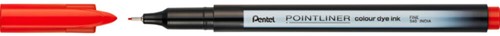 Fineliner Pentel Pointliner S40-B fijn rood 1 Stuk