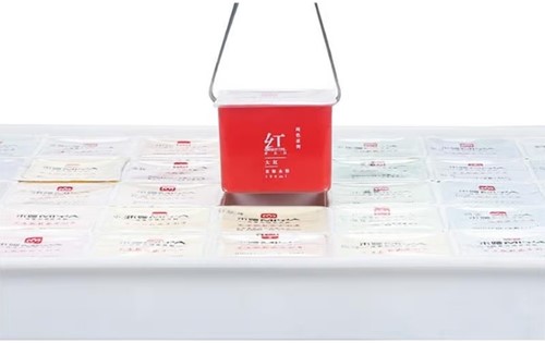 Gouache HIMI 56 kleuren 30gr neon en mtl box wit 1 Stuk-2