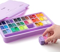 Gouache HIMI Twin cups 36 kleuren 12gr box lila 1 Stuk-4