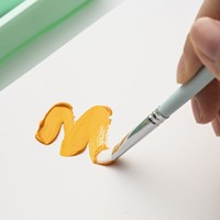 Gouache HIMI 18 kleuren 30gr box groen 1 Stuk-5