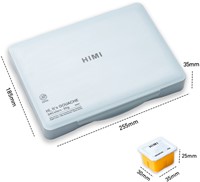 Gouache HIMI 24 kleuren 30gr box ice blue 1 Stuk-3