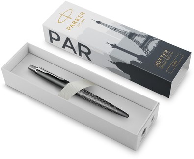 Balpen Parker Jotter Parijs  CT M grijs 1 Stuk-2