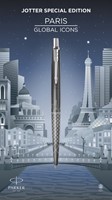Balpen Parker Jotter Parijs  CT M grijs 1 Stuk-3