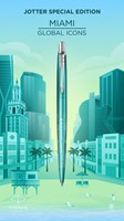 Balpen Parker Jotter Miami  CT M turquoise 1 Stuk-4