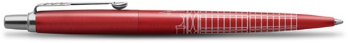 Balpen Parker Jotter Londen  CT M rood 1 Stuk-3