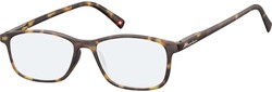 Bril Montana +0.00dpt blue Light filter bruin 1 Stuk