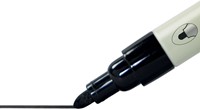 Whiteboardmarker Nobo rond zwart 3mm 4 pak-2