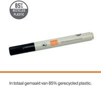 Whiteboardmarker Nobo rond zwart 3mm 4 pak-12