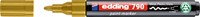Paintmarker edding 790 alcoholbasis 2-3mm goud 1 Stuk