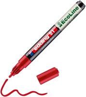 Paintmarker edding 51 Eco waterbasis 1-2mm rood 1 Stuk-2