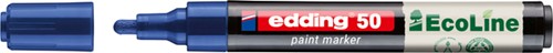 Paintmarker edding 50 Eco waterbasis 2-3mm blauw 1 Stuk