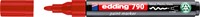 Paintmarker edding 790 alcoholbasis 2-3mm rood 1 Stuk