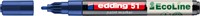 Paintmarker edding 51 Eco waterbasis 1-2mm blauw 1 Stuk
