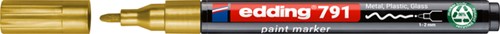 Paintmarker edding 791 alcoholbasis 1-2mm goud 1 Stuk