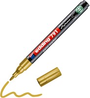 Paintmarker edding 791 alcoholbasis 1-2mm goud 1 Stuk-2
