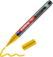 Paintmarker edding 791 alcoholbasis 1-2mm geel 1 Stuk-2