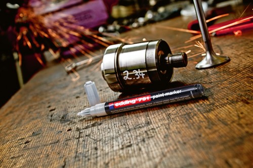 Paintmarker edding 791 alcoholbasis 1-2mm rood 1 Stuk-1