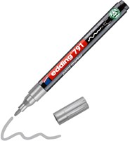 Paintmarker edding 791 alcoholbasis 1-2mm zilver 1 Stuk-2