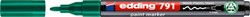 Paintmarker edding 791 alcoholbasis 1-2mm groen 1 Stuk