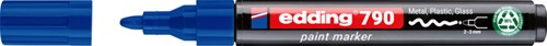 Paintmarker edding 790 alcoholbasis 2-3mm blauw 1 Stuk