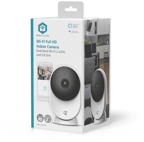 Beveiligingscamera Nedis Wifi indoor wit 1 Stuk-2
