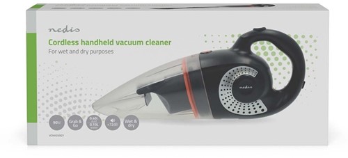 Handstofzuiger Nedis nat-droog 90W zwart-oranje 1 Stuk-2